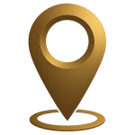 Simbolo dorato della consulenza numerologica online su Zoom.
