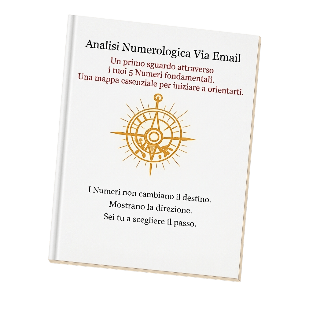 PDF personalizzato di analisi numerologica via email